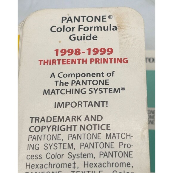 Vintage Braden Sutphin Pantone Matching System Color Guide Ink Company Fan Deck - Picture 9 of 12